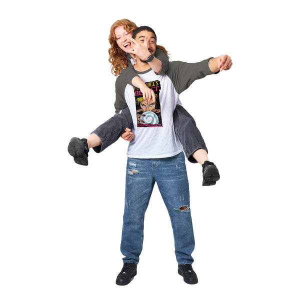 Unisex 3/4 sleeve Raglan T-shirt - Pennyhill's Regret