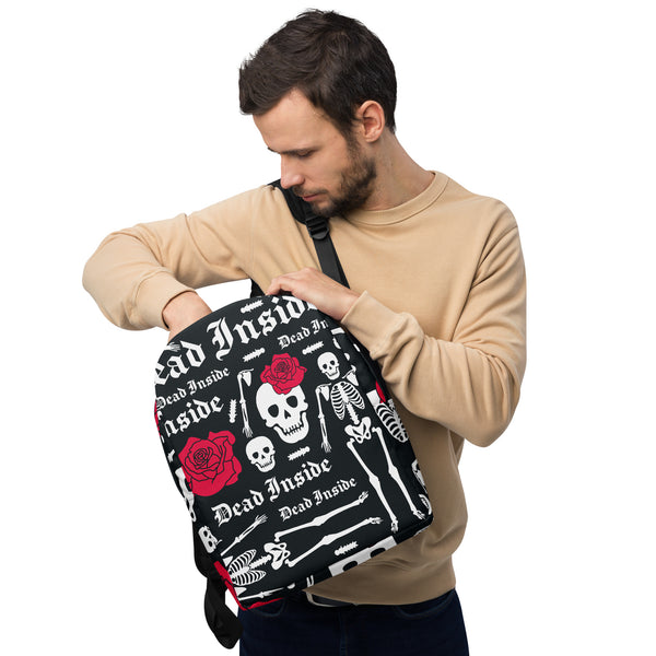 Dead inside Minimalist Backpack - Pennyhill's Regret