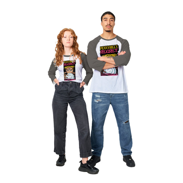 Unisex 3/4 sleeve Raglan T-shirt - Pennyhill's Regret