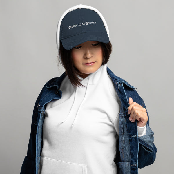Distressed Dad Hat With Regrets - Pennyhill's Regret