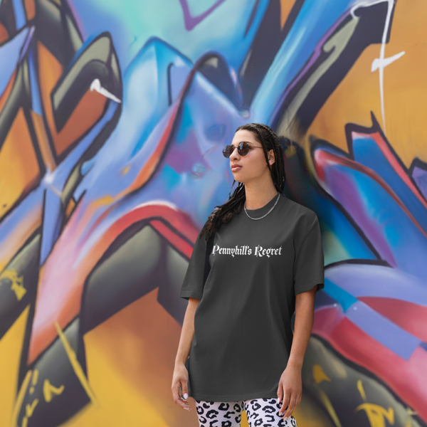 Penny Oversized faded t-shirt - Pennyhill's Regret