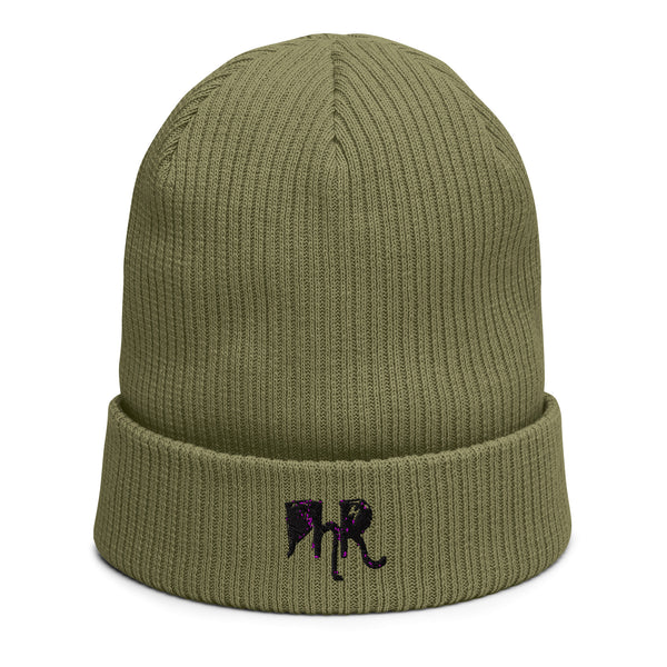 The Rebel Organic ribbed beanie - Pennyhill's Regret