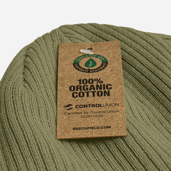 The Rebel Organic ribbed beanie - Pennyhill's Regret