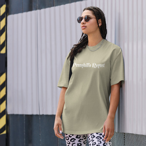Penny Oversized faded t-shirt - Pennyhill's Regret
