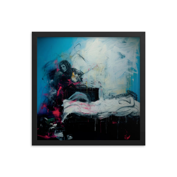 Thoughts Framed photo paper poster - Pennyhill's Regret
