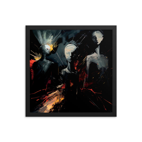 The Rise Framed photo paper poster - Pennyhill's Regret