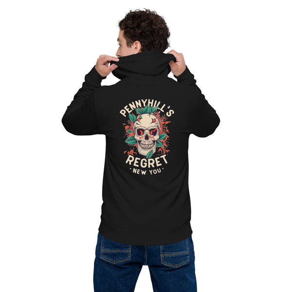 Unisex basic zip hoodie - Pennyhill's Regret