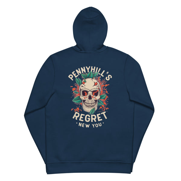 Unisex basic zip hoodie - Pennyhill's Regret
