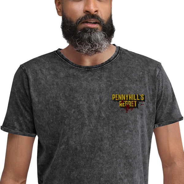 Blood regret Denim T-Shirt - Pennyhill's Regret