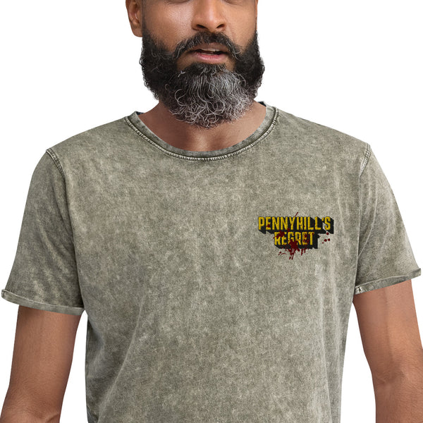 Blood regret Denim T-Shirt - Pennyhill's Regret