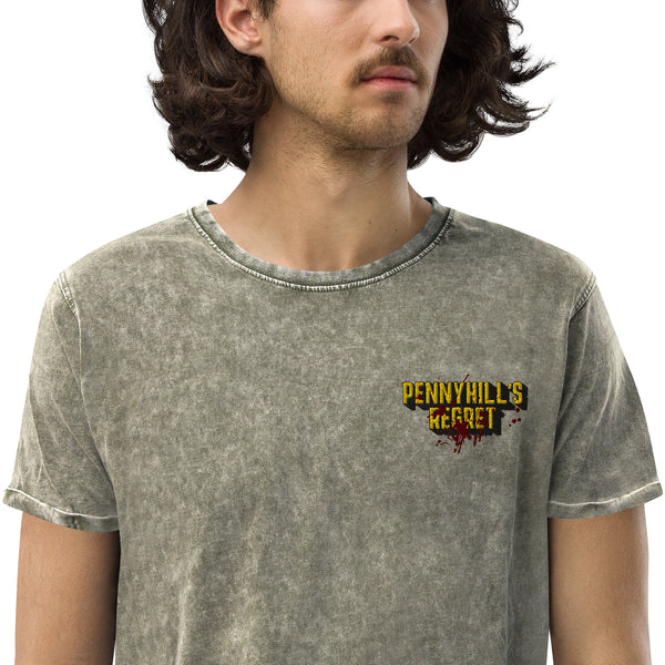 Blood regret Denim T-Shirt - Pennyhill's Regret