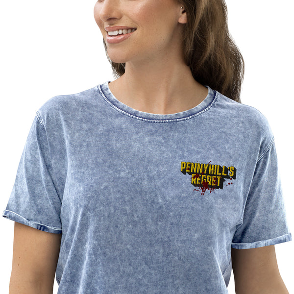 Blood regret Denim T-Shirt - Pennyhill's Regret