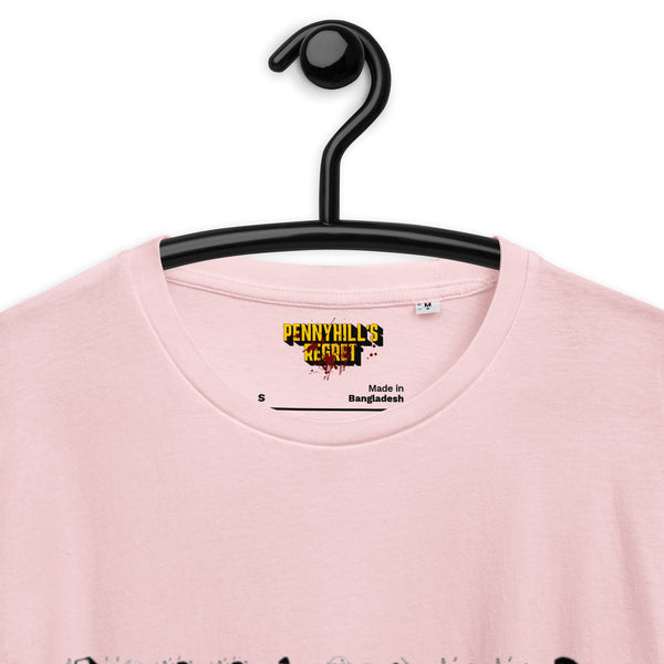 Story Unisex organic cotton t-shirt - Pennyhill's Regret