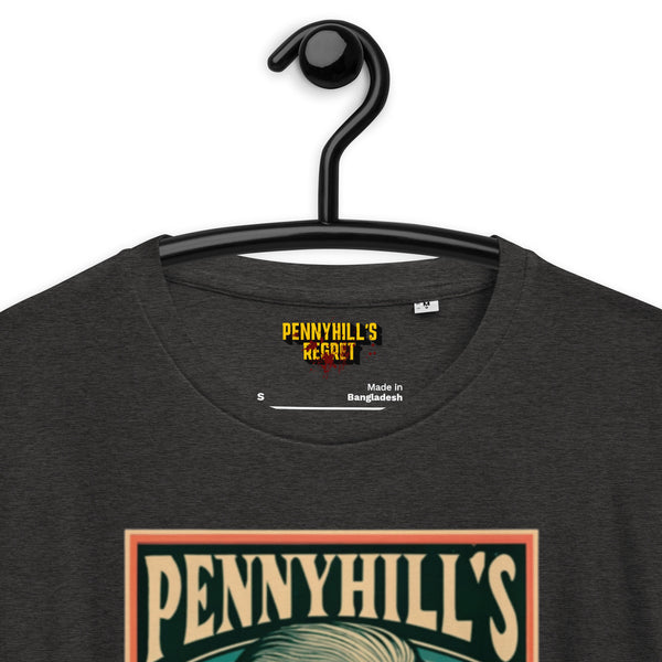 Evil Unisex organic cotton t-shirt - Pennyhill's Regret