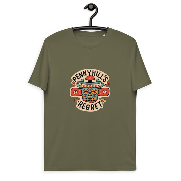 Mex DEATH Unisex organic cotton t-shirt - Pennyhill's Regret