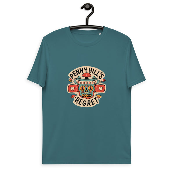 Mex DEATH Unisex organic cotton t-shirt - Pennyhill's Regret