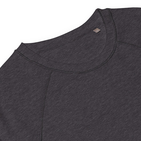 Dead look Unisex organic raglan sweatshirt - Pennyhill's Regret
