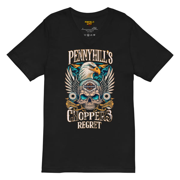 Motor Unisex Short Sleeve V-Neck T-Shirt - Pennyhill's Regret