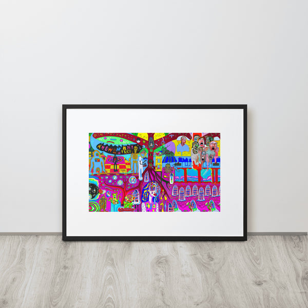 My Worst Nightmare Matte Paper Framed Poster With Mat - pennyhillsregret