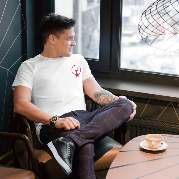 V2 Logo Men's premium cotton t-shirt - pennyhillsregret