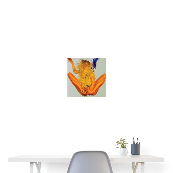 Pennyhill's Regret Melting 2 Poster 16" x 16" (40x40 cm) - white