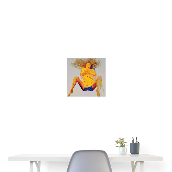 Pennyhill's Regret Melting 3 Poster 16" x 16" (40x40 cm) - white
