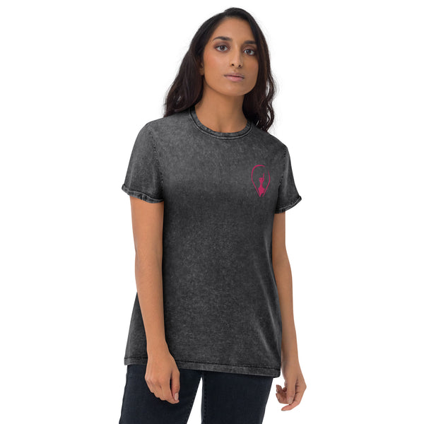 Pennyhill's Regret Logo v2 Denim T-Shirt - Pennyhill's Regret