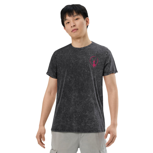 Pennyhill's Regret Logo v2 Denim T-Shirt - Pennyhill's Regret
