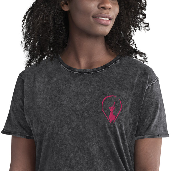 Pennyhill's Regret Logo v2 Denim T-Shirt - Pennyhill's Regret