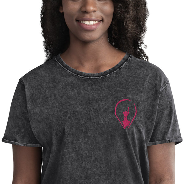 Pennyhill's Regret Logo v2 Denim T-Shirt - Pennyhill's Regret