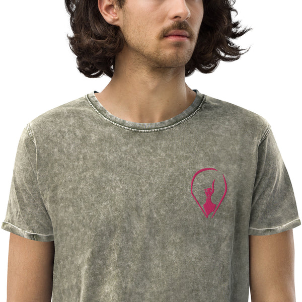 Pennyhill's Regret Logo v2 Denim T-Shirt - Pennyhill's Regret