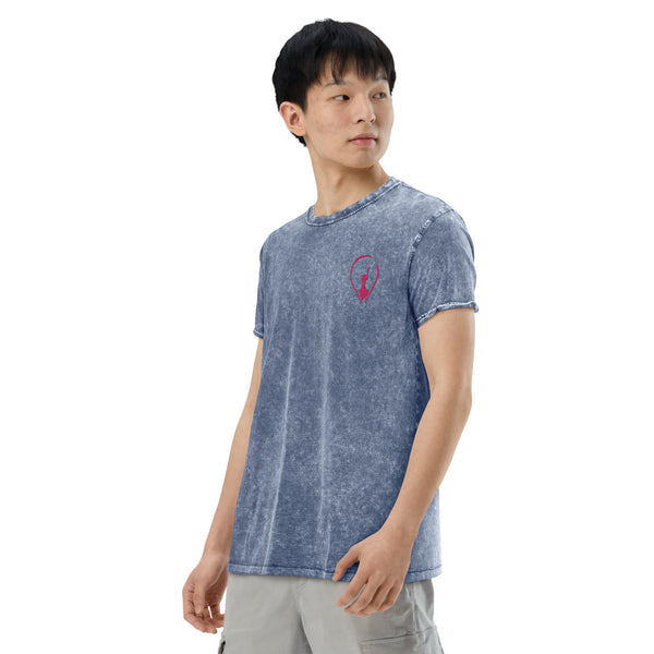 Pennyhill's Regret Logo v2 Denim T-Shirt - Pennyhill's Regret