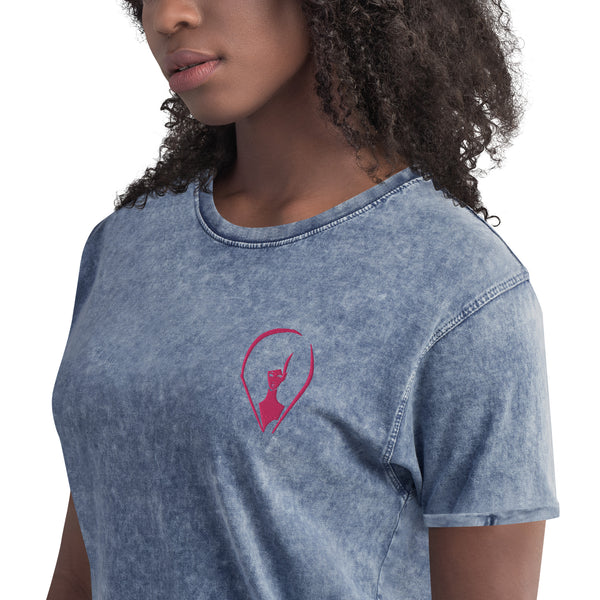 Pennyhill's Regret Logo v2 Denim T-Shirt - Pennyhill's Regret