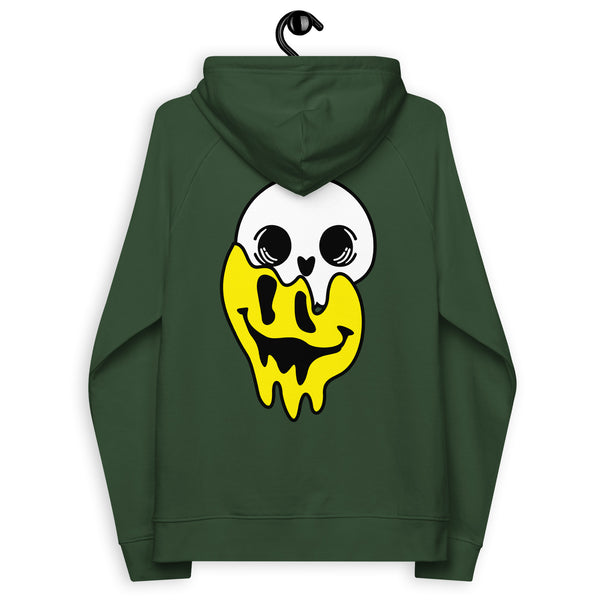 Unisex eco raglan hoodie - pennyhillsregret