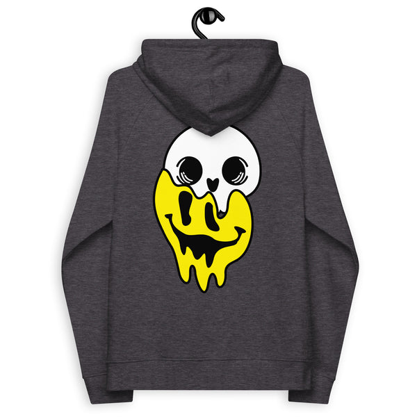 Unisex eco raglan hoodie - pennyhillsregret