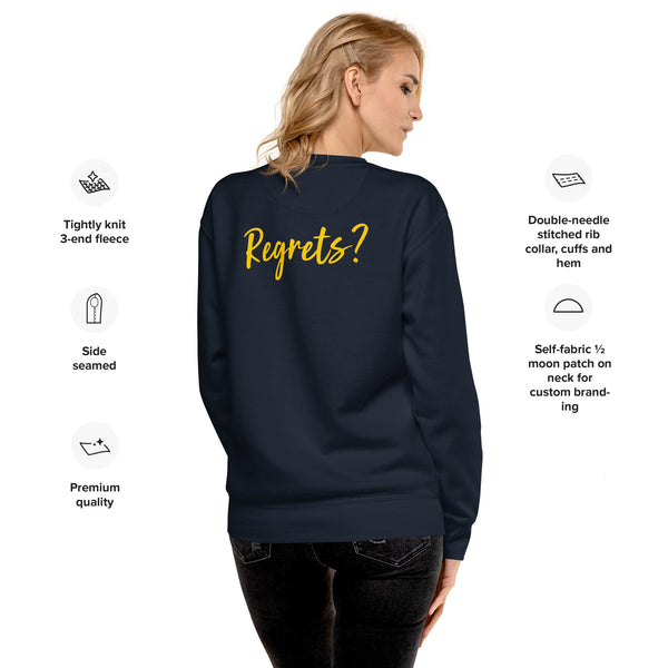Pennyhill's Regret Logo Unisex Premium Sweatshirt - pennyhillsregret
