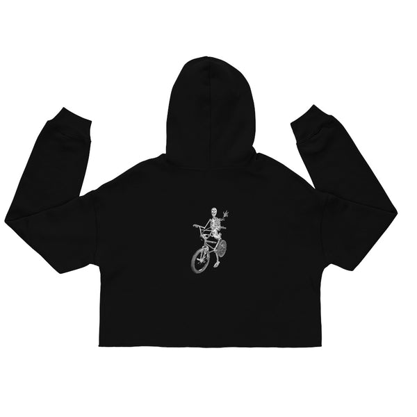 Cycle or Die Crop Hoodie - pennyhillsregret