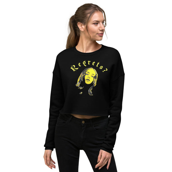 Regrets? Crop Sweatshirt - pennyhillsregret