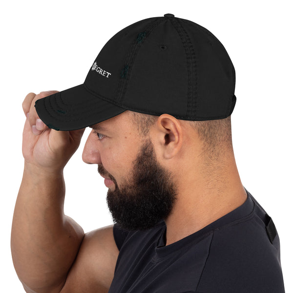 Distressed Dad Hat With Regrets