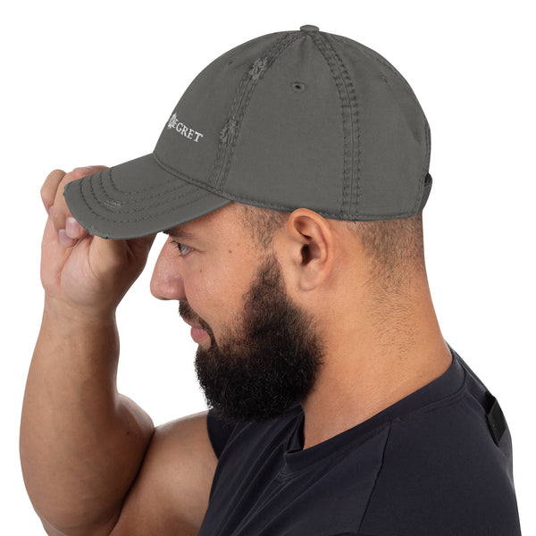 Distressed Dad Hat With Regrets