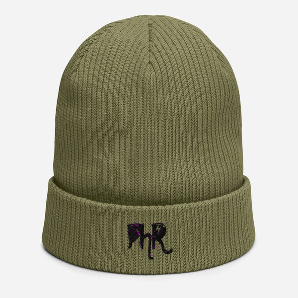 The Rebel Organic ribbed beanie - Pennyhill's Regret