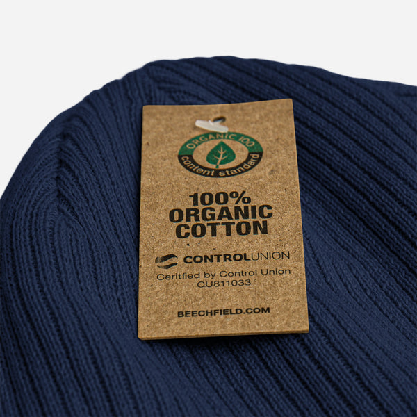 The Rebel Organic ribbed beanie - Pennyhill's Regret