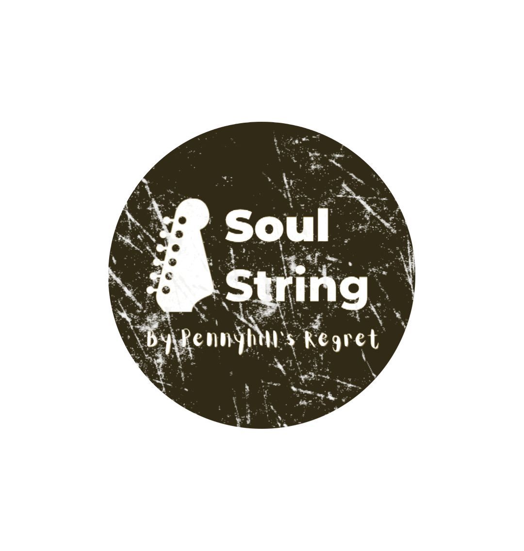 White Soul String Sticker