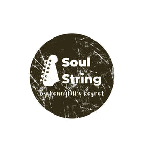 White Soul String Sticker
