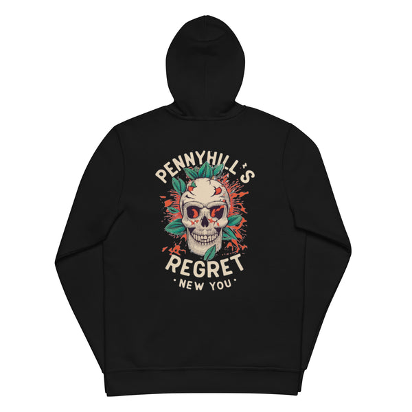 Unisex basic zip hoodie - Pennyhill's Regret