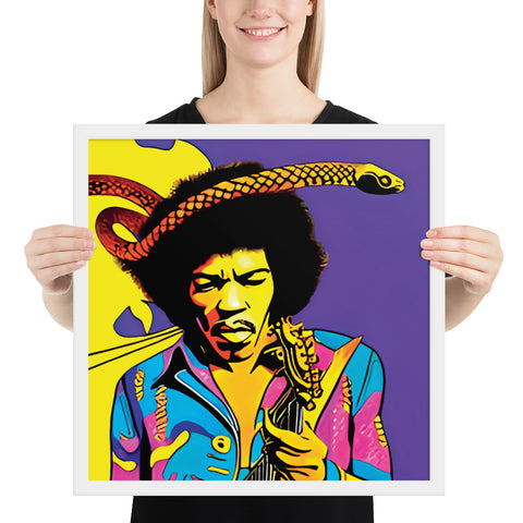 Pennyhill's Regret Original Artwork Jimi 2 Framed Poster - pennyhillsregret