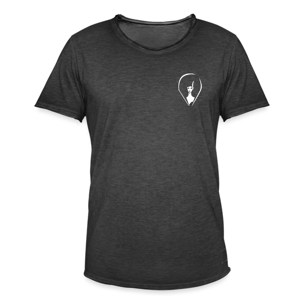 Pennyhills Regret 23 Logo Men’s Vintage T-Shirt - washed black