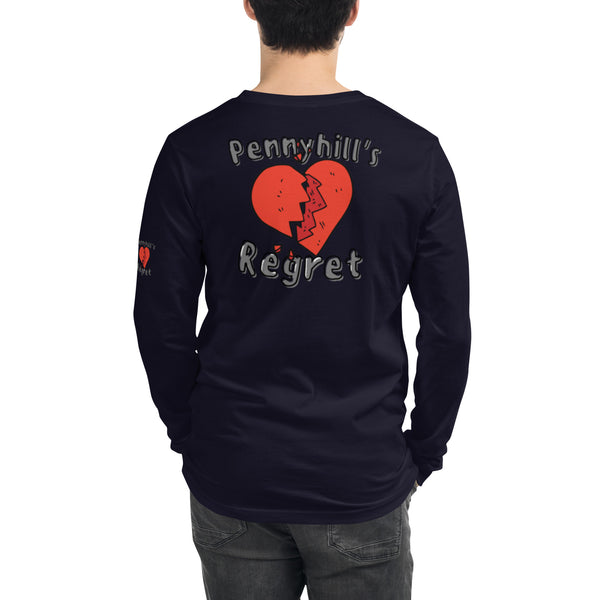 Pennyhill's Regret Heart Unisex Long Sleeve Tee - pennyhillsregret